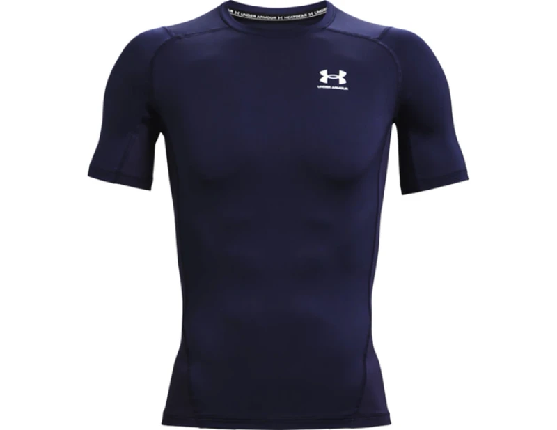 Image of Under Armour Baselayer Hg Comp Underwear Shirt Blue C410 2XL