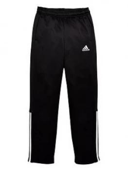 Image of Adidas Youth Regista Tracksuit Bottoms - Black