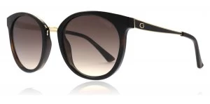 Image of Guess GU7459 Sunglasses Dark Havana 52F 52mm