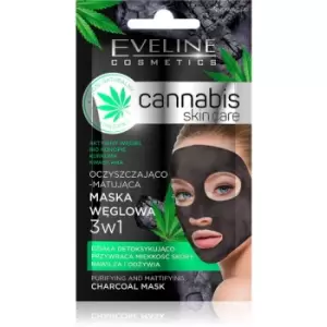 Image of Eveline Cosmetics Cannabis Cleansing Clay Face Mask 7 ml
