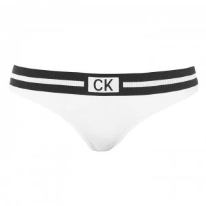Image of Calvin Klein Core Classic Bikini Bottoms - White YCD