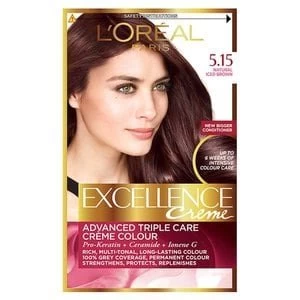 Image of Excellence Creme 5.15 Iced Brown Hair Dye Brunette