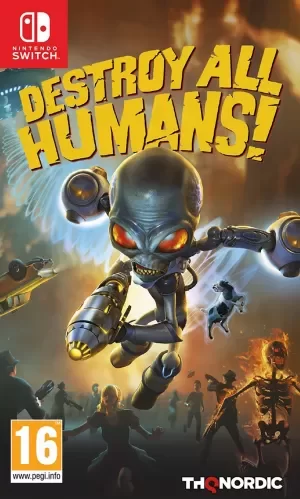 Image of Destroy All Humans Nintendo Switch Game