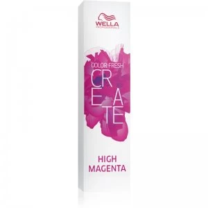 Image of Wella Professionals Color Fresh Create Semi Permanent Hair Colour Shade High Magenta 60ml