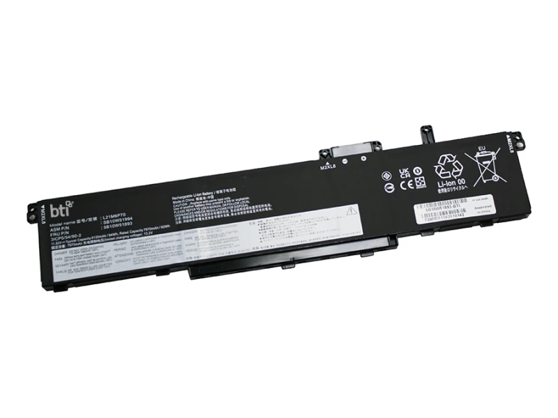 Image of BTI 94Wh 6 cell SB11M89891 compatible battery for Lenovo THINKPAD P16
