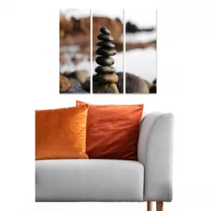 Image of MDF2082937 Multicolor Decorative MDF Painting (3 Pieces)