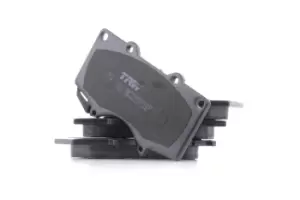 Image of TRW Brake pad set TOYOTA,MITSUBISHI,LEXUS GDB3364 0446504070,0446535250,0446535290 0446560320,04465YZZDB,PS558H,4605A472,4605A481,0446504070,PN532H