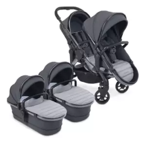 Image of iCandy Peach 7 Combo Twin Phantom Pushchair, Truffle