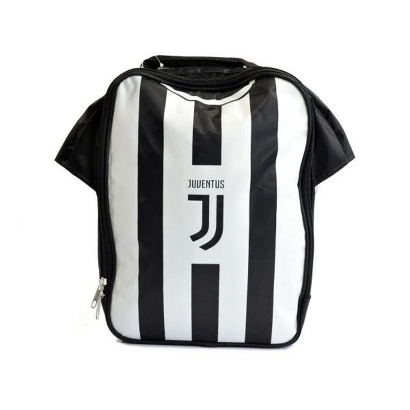 Image of Juventus Fc Mens Kit Design Lunch Bag in Black Male One Size