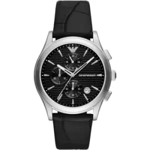 Image of Mens Emporio Armani Stainless Steel and Plastic/Resin