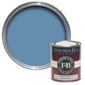 Image of Farrow & Ball Modern Eggshell Cook's Blue - 750ml