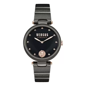 Image of Versus Versace VSP1G0721 Women Los Feliz Black Tone Bracelet Watch