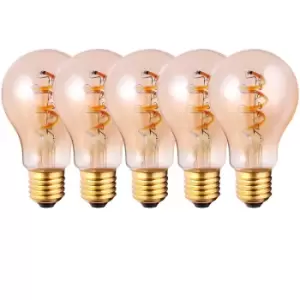 Image of Harper Living 4 Watts E27 LED Bulbs Vintage Warm White Dimmable, Pack of 5