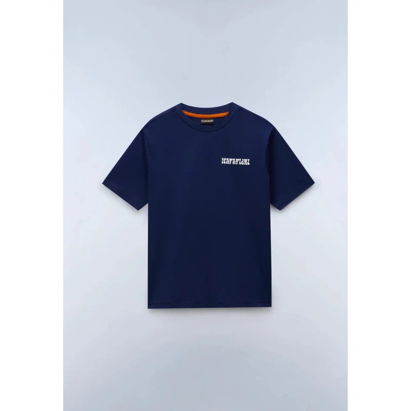 Image of T-Shirt Napapijri Sol Bleu Male 3XL