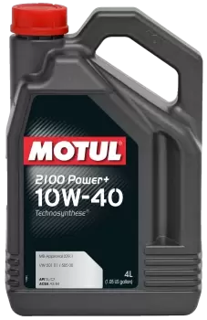 Image of MOTUL Engine oil 2100 POWER+ 10W40 10W-40, Capacity: 4l 109461