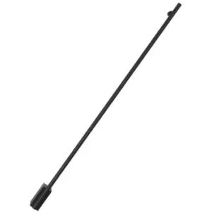 Image of Netlighting Merano Alexandria 90cm Integrated LED Wall Lamp Sandy Black Aluminiu