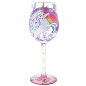 Image of Unicorn Lolita Wine Glass