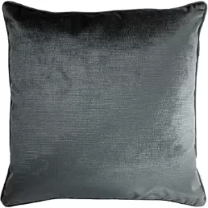 Image of Paoletti Stella Cushion Cover (One Size) (Dark Graphite)