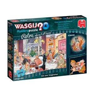 Image of Jumbo Wasgij Retro Mystery 4 - Live Entertainment 1000 piece Jigsaw Puzzle
