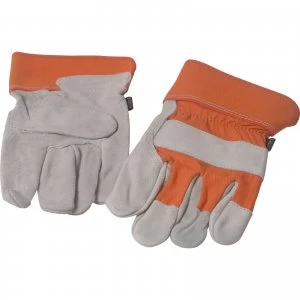 Image of Town and Country Mens Leather Palm Gloves One Size