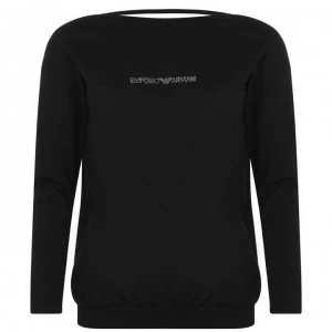 Image of Emporio Armani Lounge Sweatshirt Nero Size L Men