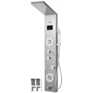 Image of Thermostaic Shower Panel Column Tower LED Waterfall Massage System Body Jet