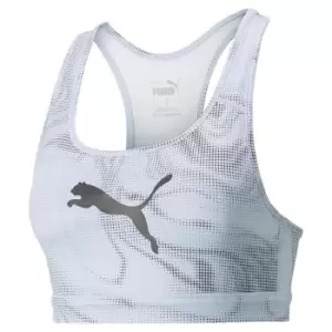 Image of Puma Individual LIGA Sports Bra Womens - Grey