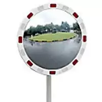 Image of GPC Circular Reflective Traffic Mirror, 800mm Dia