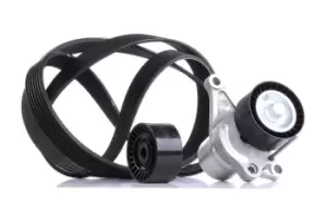 Image of SKF V-ribbed belt set OPEL,RENAULT,NISSAN VKMA 36086 60652358,60814576,119202462R 119230802R,11923802R,60652358,60814576,1172000Q0C,1172000Q0E,4431666