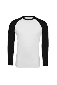 Image of Funky Contrast Long Sleeve T-Shirt