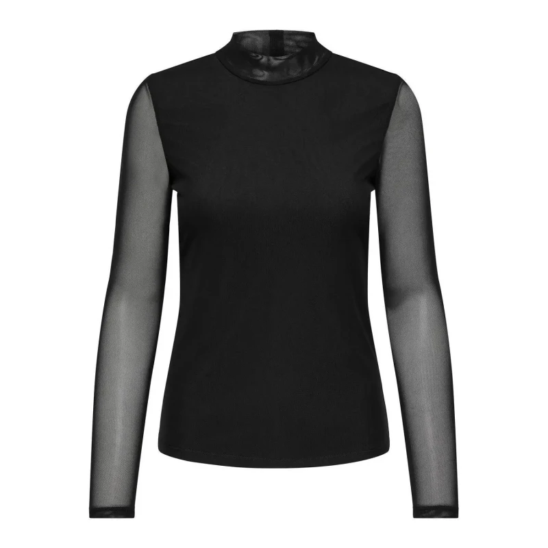 Image of Only Womens long sleeve T-Shirt Only Erica Life Noir Female M