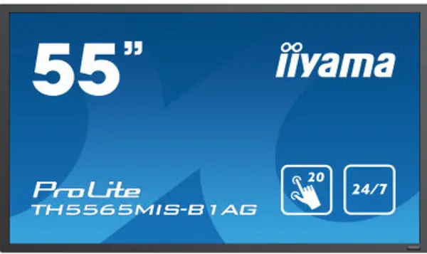 Image of iiyama 55" ProLite TH5565MIS-B1AG Full HD Touch Screen LED Commercial Display
