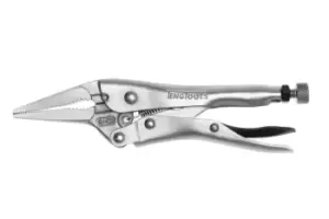 Image of Teng Tools 404-6 6" Long Nose Power Grip Pliers 35mm Capacity