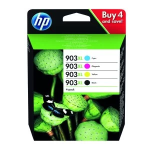 Image of HP 903XL Black And Tri Colour Ink Cartridge