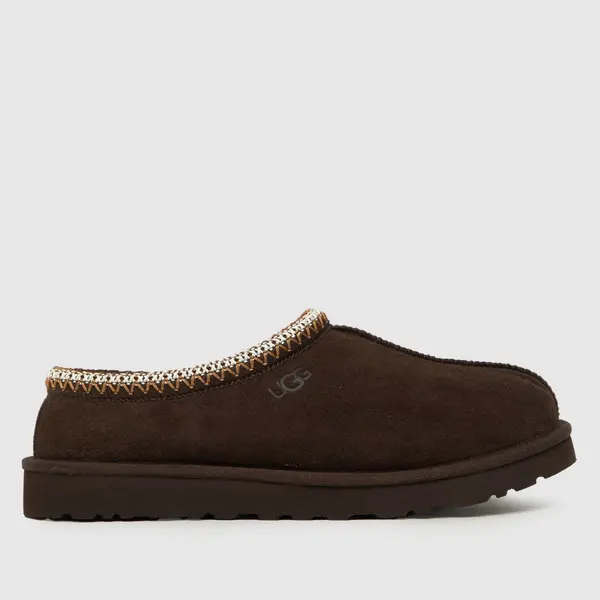Image of UGG tasman slippers in cocoa Dark Brown UK 9