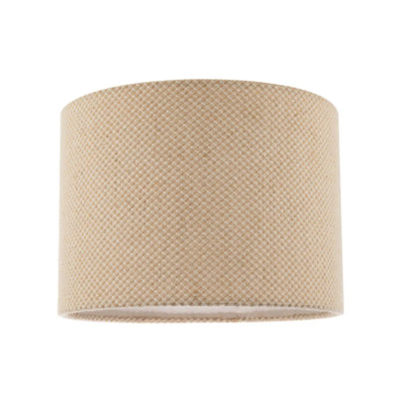 Image of Happy Homewares Two Tone Natural Linen Fabric In Taupe With Inner White Cotton Lining