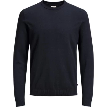 Image of Jack and Jones Crew Neck Knit - Blue