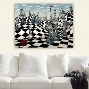 Image of 147982502_70100 Multicolor Decorative Canvas Painting