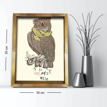 Image of 3550AHS-021 Multicolor Decorative Framed MDF Painting