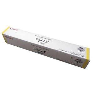 Image of Canon CEXV31 Yellow Laser Toner Ink Cartridge