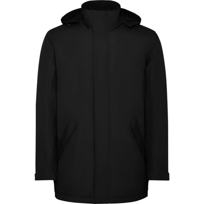 Image of ROLY ROLY Men America Padded Parka in Black Size: Small Black S Male 5063703438858