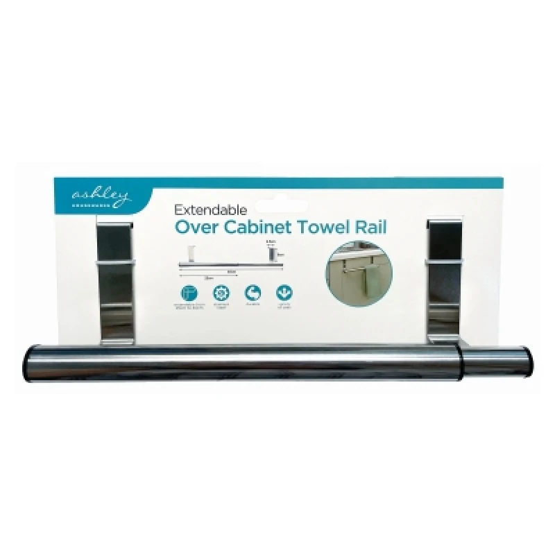 Image of Ashley Extendable Over Cabinet Towel Rail