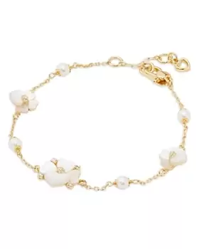 Image of kate spade new york Precious Pansy Scatter Bracelet