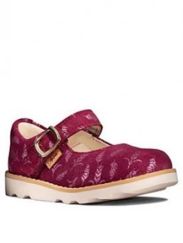Image of Clarks X Frozen Toddler Crown Frost Shoe - Magenta