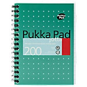 Image of Pukka Pad Notebook JM036 A6 Ruled White 3 Pieces of 100 Sheets