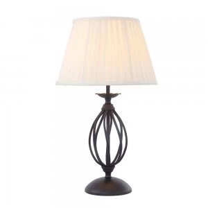 Image of 1 Light Table Lamp Black, E27