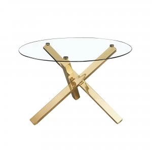 Image of Laila Dining Table Gold