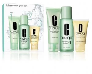 Image of Clinique 3 Step Intro Kit Skin Type 1