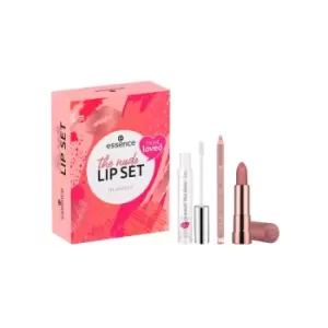 Image of Essence The Nude Lip Set Heavenly 3,5g + 0,78g + 4,2 ml