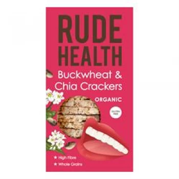 Image of Rude Health Buckwheat & Chia Crackers 150g